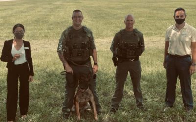 Grants to Lillian J. Adams Fund for Animal Welfare Aids Charlotte County Sheriff’s Office K-9 Unit